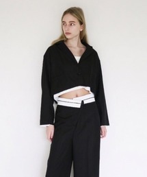 cutoff cropped jacket