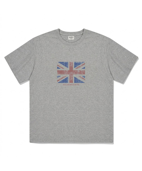 THEMORFHOUSE(ザモーフハウス)の「ブリティッシュオーバーサイズ半袖Tシャツホワイト(Tシャツ/カットソー・レディース・その他・SMALL/MEDIUM/LARGE)」の2枚目の写真