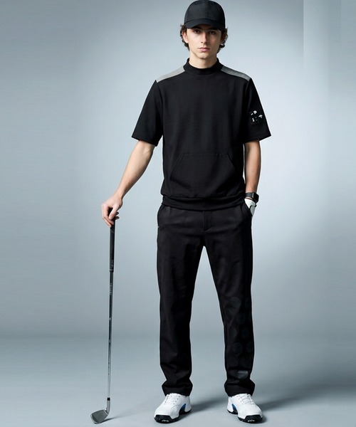 antiqua(アンティカ)の「【STCH】吸汗速乾 UVカット モックネック プルオーバー(その他トップス・レディース・グリーン/ブラック/ホワイト・LXL/ML)」の13枚目の写真