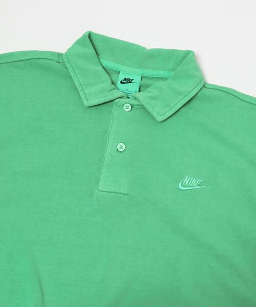 NIKE(ナイキ)の「NIKE NK CLUB JERSEY POLO WASHE(ポロシャツ・メンズ・ブラック系その他/ピンク系その他/グリーン系その他・MEDIUM/LARGE)」の15枚目の写真