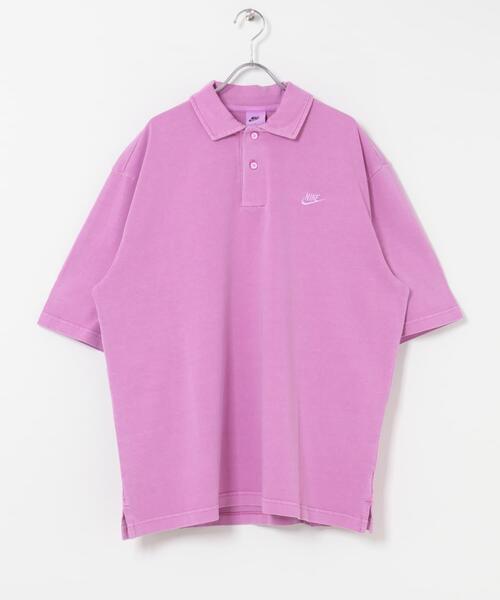 NIKE(ナイキ)の「NIKE NK CLUB JERSEY POLO WASHE(ポロシャツ・メンズ・ブラック系その他/ピンク系その他/グリーン系その他・MEDIUM/LARGE)」の17枚目の写真