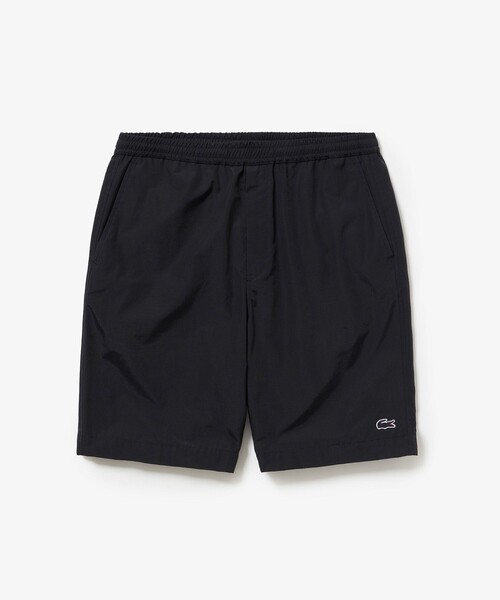 LACOSTE(ラコステ)の「ナイロンコットンツイルショートパンツ(その他パンツ・メンズ・チャコール/ブラック・5/4/3)」の2枚目の写真
