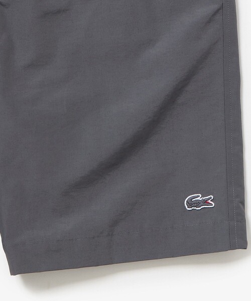 LACOSTE(ラコステ)の「ナイロンコットンツイルショートパンツ(その他パンツ・メンズ・チャコール/ブラック・5/4/3)」の9枚目の写真
