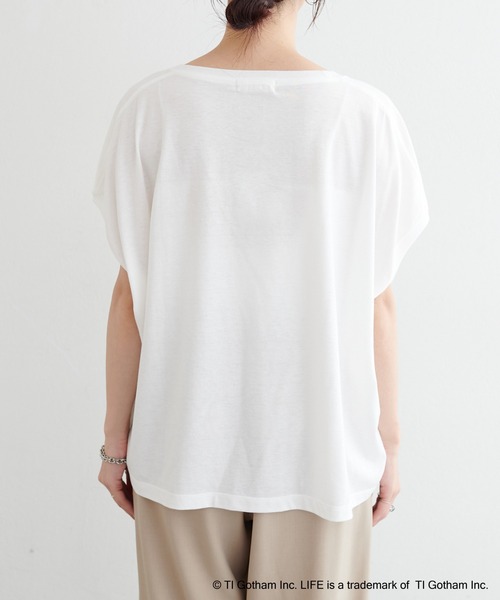 LARUTA(ラルータ)の「【LARUTA】LIFE PC/NEWYORKフォトTee(Tシャツ/カットソー・レディース・オフホワイト・FREE)」の9枚目の写真