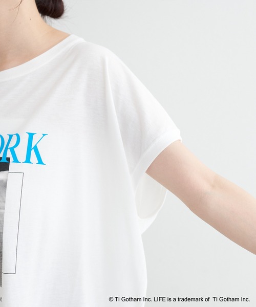 LARUTA(ラルータ)の「【LARUTA】LIFE PC/NEWYORKフォトTee(Tシャツ/カットソー・レディース・オフホワイト・FREE)」の11枚目の写真