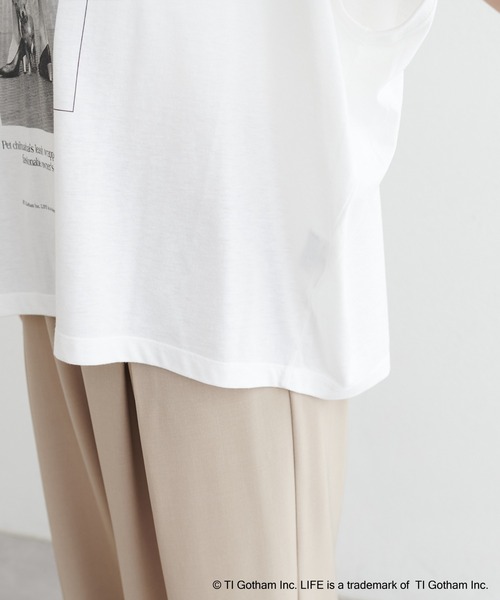 LARUTA(ラルータ)の「【LARUTA】LIFE PC/NEWYORKフォトTee(Tシャツ/カットソー・レディース・オフホワイト・FREE)」の12枚目の写真