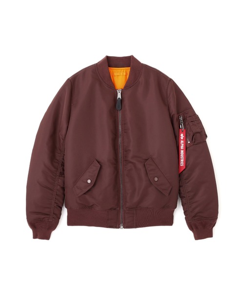 Alpha Industries(アルファインダストリーズ)の「Alpha Industries/アルファインダストリーズ/WOMENS MA-1 FLIGHT JACKET/ウィメンズMA-1 フライトジャケット(MA-1・レディース・ブラック/ブラウン/セージグリーン・S/M/XS)」の3枚目の写真