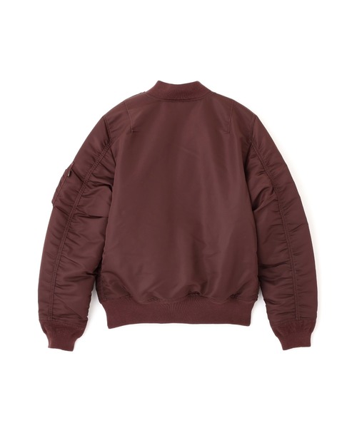 Alpha Industries(アルファインダストリーズ)の「Alpha Industries/アルファインダストリーズ/WOMENS MA-1 FLIGHT JACKET/ウィメンズMA-1 フライトジャケット(MA-1・レディース・ブラック/ブラウン/セージグリーン・S/M/XS)」の7枚目の写真