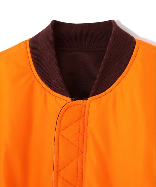 Alpha Industries(アルファインダストリーズ)の「Alpha Industries/アルファインダストリーズ/WOMENS MA-1 FLIGHT JACKET/ウィメンズMA-1 フライトジャケット(MA-1・レディース・ブラック/ブラウン/セージグリーン・S/M/XS)」の13枚目の写真