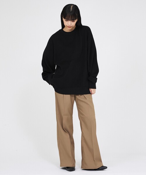FORTUNA HOMME（フォルトゥナオム）の「【FORTUNA /フォルトゥナ】エルボーパッチニット / ユニセックス / FHCT-0268（ニット/セーター・メンズ・ブラック/グレー/ボルドー・M/L）」の7枚目の写真