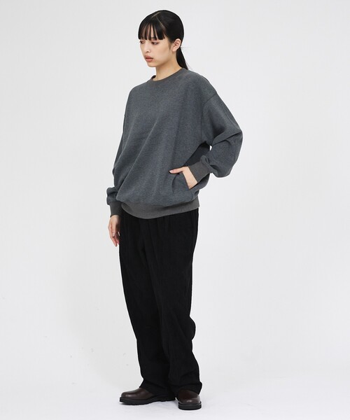 FORTUNA HOMME（フォルトゥナオム）の「【FORTUNA /フォルトゥナ】エルボーパッチニット / ユニセックス / FHCT-0268（ニット/セーター・メンズ・ブラック/グレー/ボルドー・M/L）」の16枚目の写真