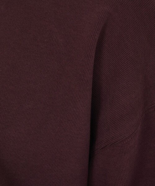 FORTUNA HOMME（フォルトゥナオム）の「【FORTUNA /フォルトゥナ】エルボーパッチニット / ユニセックス / FHCT-0268（ニット/セーター・メンズ・ブラック/グレー/ボルドー・M/L）」の18枚目の写真