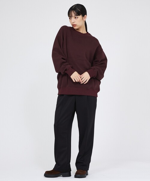 FORTUNA HOMME（フォルトゥナオム）の「【FORTUNA /フォルトゥナ】エルボーパッチニット / ユニセックス / FHCT-0268（ニット/セーター・メンズ・ブラック/グレー/ボルドー・M/L）」の4枚目の写真