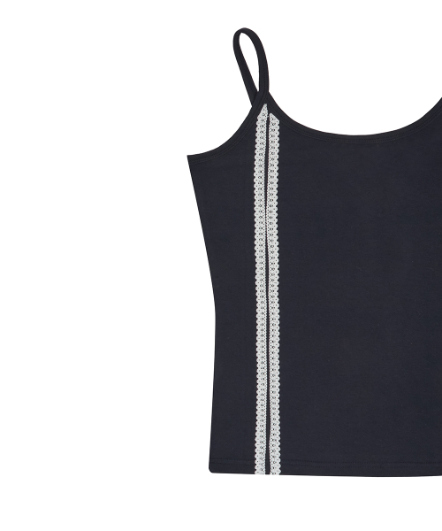 LUVISTRUE(ラヴイズトゥルー)の「BASIC ILOVEU LACE SLEEVELESS(NAVY)(Tシャツ/カットソー・レディース・その他・FREE)」の5枚目の写真