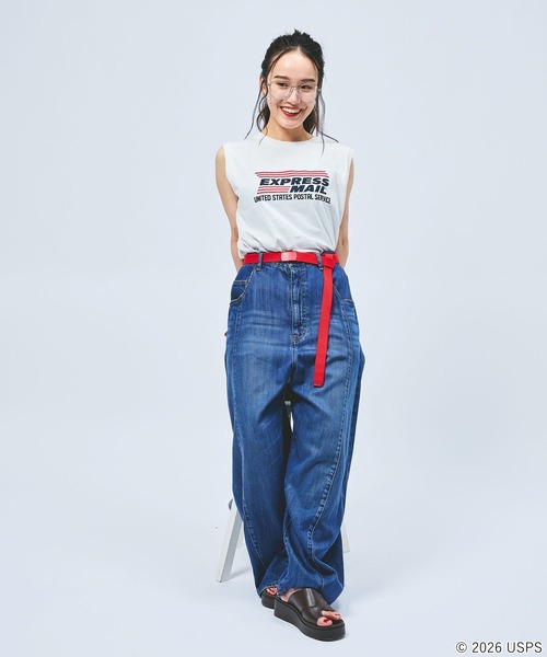 niko and...(ニコアンド)の「【USPS / United States Postal Service】Tシャツ(Tシャツ/カットソー・レディース・ナチュラル/オフホワイト・FREE)」の21枚目の写真