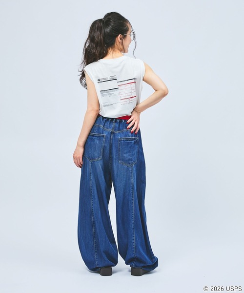 niko and...(ニコアンド)の「【USPS / United States Postal Service】Tシャツ(Tシャツ/カットソー・レディース・ナチュラル/オフホワイト・FREE)」の22枚目の写真