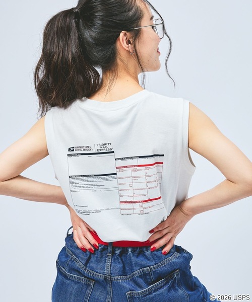 niko and...(ニコアンド)の「【USPS / United States Postal Service】Tシャツ(Tシャツ/カットソー・レディース・ナチュラル/オフホワイト・FREE)」の16枚目の写真