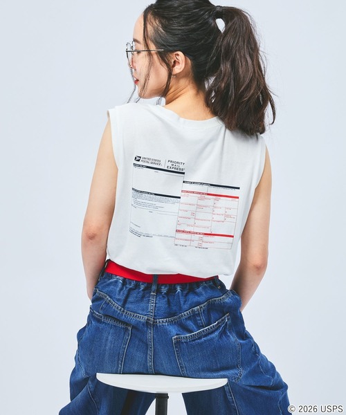 niko and...(ニコアンド)の「【USPS / United States Postal Service】Tシャツ(Tシャツ/カットソー・レディース・ナチュラル/オフホワイト・FREE)」の17枚目の写真