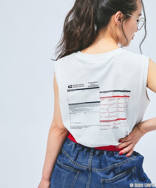 niko and...(ニコアンド)の「【USPS / United States Postal Service】Tシャツ(Tシャツ/カットソー・レディース・ナチュラル/オフホワイト・FREE)」の18枚目の写真