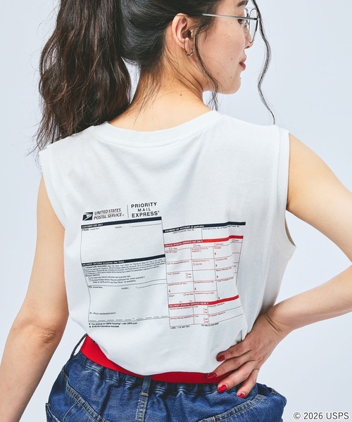 niko and...(ニコアンド)の「【USPS / United States Postal Service】Tシャツ(Tシャツ/カットソー・レディース・ナチュラル/オフホワイト・FREE)」の19枚目の写真