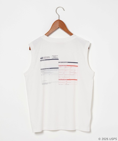 niko and...(ニコアンド)の「【USPS / United States Postal Service】Tシャツ(Tシャツ/カットソー・レディース・ナチュラル/オフホワイト・FREE)」の6枚目の写真