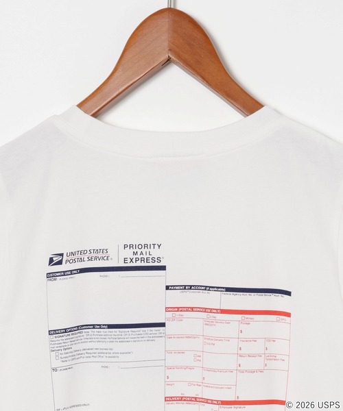 niko and...(ニコアンド)の「【USPS / United States Postal Service】Tシャツ(Tシャツ/カットソー・レディース・ナチュラル/オフホワイト・FREE)」の7枚目の写真