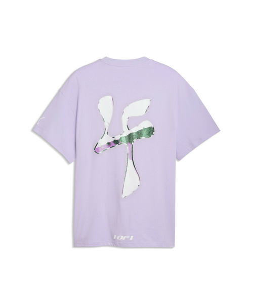 PUMA(プーマ)の「PUMA プーマ メンズ バスケットボール LAFRANCE HEEM AEROSPACE 半袖 Tシャツ I(Tシャツ/カットソー・メンズ・ラベンダー/ブラック・X-LARGE/LARGE/SMALL/MEDIUM/X-SMALL)」の6枚目の写真