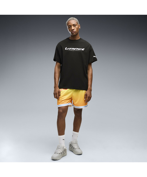PUMA(プーマ)の「PUMA プーマ メンズ バスケットボール LAFRANCE HEEM AEROSPACE 半袖 Tシャツ I(Tシャツ/カットソー・メンズ・ラベンダー/ブラック・X-LARGE/LARGE/SMALL/MEDIUM/X-SMALL)」の8枚目の写真
