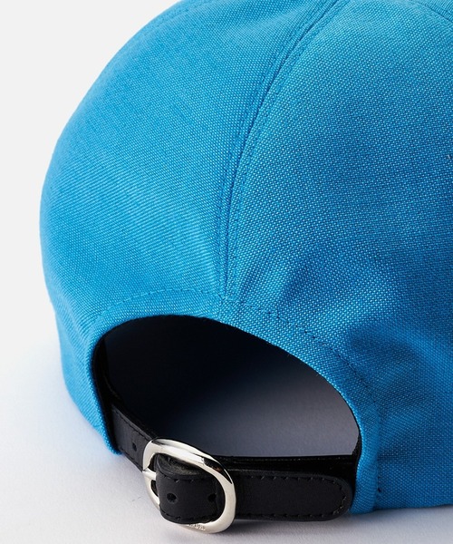 KIJIMA TAKAYUKI(キジマ タカユキ)の「LINEN CHAMBRAY 6PANEL CAP(キャップ・レディース・ブルー/ブラック×ホワイト・FREE)」の7枚目の写真