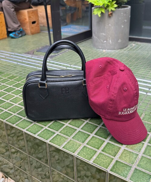 fredy emue（フレディエミュ）の「FR横長レザーボストンバッグ（ボストンバッグ・レディース・ブラウン/ダークブラウン/ブラック・FREE）」の22枚目の写真