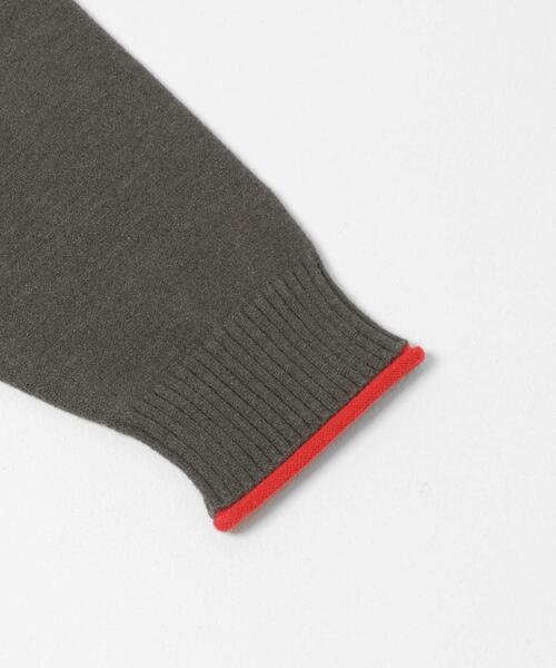 ITEMS URBANRESEARCH(アイテムズ アーバンリサーチ)の「『洗濯可』ハイショクハイネックニット(ニット/セーター・レディース・ネイビー/オフホワイト/グレー/ライトグレー・FREE)」の15枚目の写真
