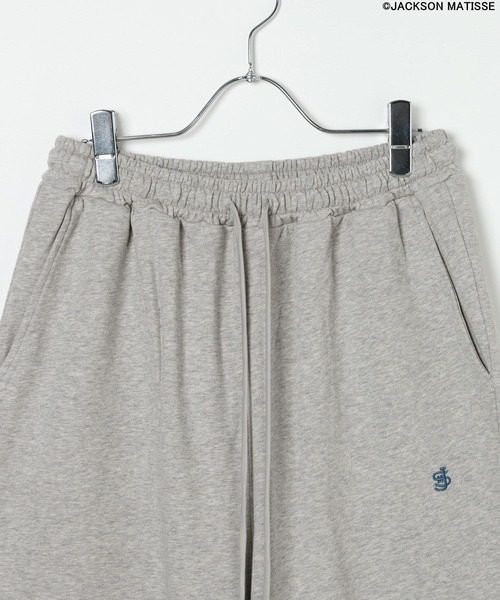 JACKSON MATISSE（ジャクソンマティス）の「【JACKSON MATISSE/BAYFLOW】ルーズショートパンツ（スウェットパンツ・レディース・ブラック/グレー・FREE）」の5枚目の写真