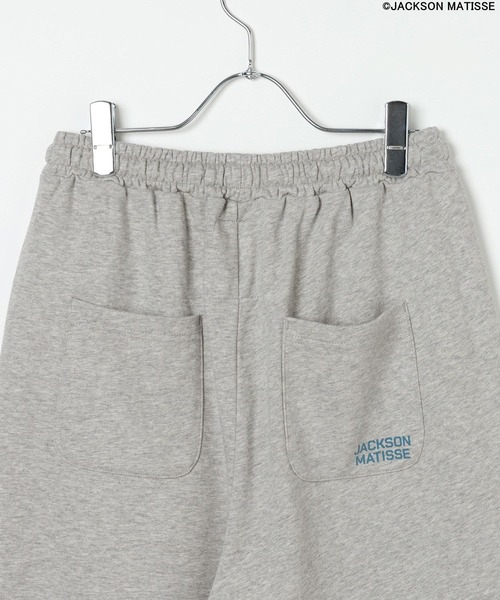 JACKSON MATISSE（ジャクソンマティス）の「【JACKSON MATISSE/BAYFLOW】ルーズショートパンツ（スウェットパンツ・レディース・ブラック/グレー・FREE）」の8枚目の写真