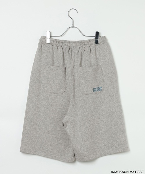 JACKSON MATISSE（ジャクソンマティス）の「【JACKSON MATISSE/BAYFLOW】ルーズショートパンツ（スウェットパンツ・レディース・ブラック/グレー・FREE）」の11枚目の写真