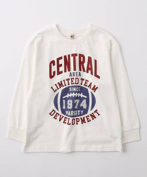 DRC branshes(ディーアールシーブランシェス)の「【WEB限定/DRC】アソートグラフィック長袖Tシャツ(Tシャツ/カットソー・キッズ・アイボリー/レッド/ピンク/チャコールグレー/ベージュ/ブラック/ホワイト/その他2/グリーン/その他1/ブラウン/ブルーグレー・140/100/160/130/120/110/150)」の2枚目の写真
