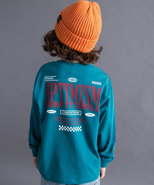 DRC branshes(ディーアールシーブランシェス)の「【WEB限定/DRC】アソートグラフィック長袖Tシャツ(Tシャツ/カットソー・キッズ・アイボリー/レッド/ピンク/チャコールグレー/ベージュ/ブラック/ホワイト/その他2/グリーン/その他1/ブラウン/ブルーグレー・140/100/160/130/120/110/150)」の9枚目の写真