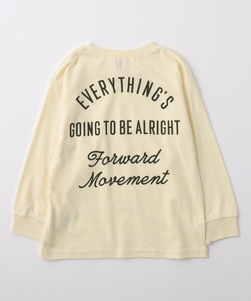DRC branshes(ディーアールシーブランシェス)の「【WEB限定/DRC】アソートグラフィック長袖Tシャツ(Tシャツ/カットソー・キッズ・アイボリー/レッド/ピンク/チャコールグレー/ベージュ/ブラック/ホワイト/その他2/グリーン/その他1/ブラウン/ブルーグレー・140/100/160/130/120/110/150)」の3枚目の写真