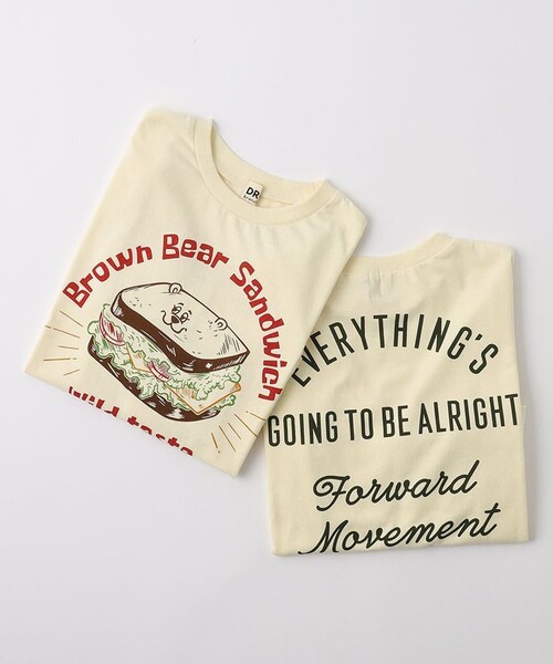 DRC branshes(ディーアールシーブランシェス)の「【WEB限定/DRC】アソートグラフィック長袖Tシャツ(Tシャツ/カットソー・キッズ・アイボリー/レッド/ピンク/チャコールグレー/ベージュ/ブラック/ホワイト/その他2/グリーン/その他1/ブラウン/ブルーグレー・140/100/160/130/120/110/150)」の15枚目の写真