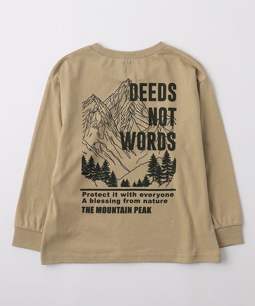 DRC branshes(ディーアールシーブランシェス)の「【WEB限定/DRC】アソートグラフィック長袖Tシャツ(Tシャツ/カットソー・キッズ・アイボリー/レッド/ピンク/チャコールグレー/ベージュ/ブラック/ホワイト/その他2/グリーン/その他1/ブラウン/ブルーグレー・140/100/160/130/120/110/150)」の18枚目の写真