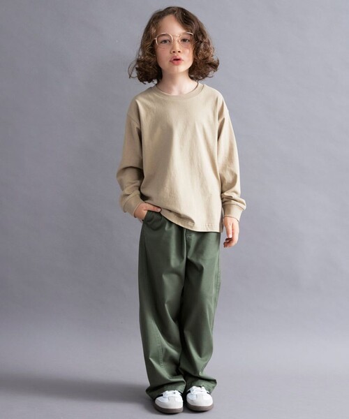 DRC branshes(ディーアールシーブランシェス)の「【WEB限定/DRC】アソートグラフィック長袖Tシャツ(Tシャツ/カットソー・キッズ・アイボリー/レッド/ピンク/チャコールグレー/ベージュ/ブラック/ホワイト/その他2/グリーン/その他1/ブラウン/ブルーグレー・140/100/160/130/120/110/150)」の19枚目の写真