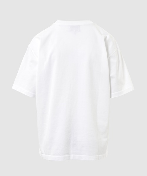 GANNI（ガニー）の「Heavy cotton Jersey Embroidery Anglais Solid（Tシャツ/カットソー・レディース・ホワイト・M/S）」の2枚目の写真