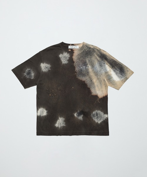 bal(バル)の「LOGO TIE DYE TEE by YUKIDYE(Tシャツ/カットソー・メンズ・ブラック・0/3/2/1)」の1枚目の写真