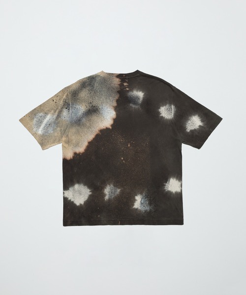 bal(バル)の「LOGO TIE DYE TEE by YUKIDYE(Tシャツ/カットソー・メンズ・ブラック・0/3/2/1)」の2枚目の写真