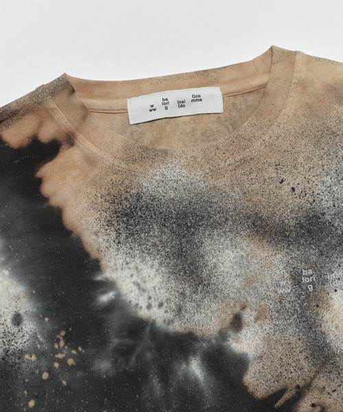 bal(バル)の「LOGO TIE DYE TEE by YUKIDYE(Tシャツ/カットソー・メンズ・ブラック・0/3/2/1)」の3枚目の写真