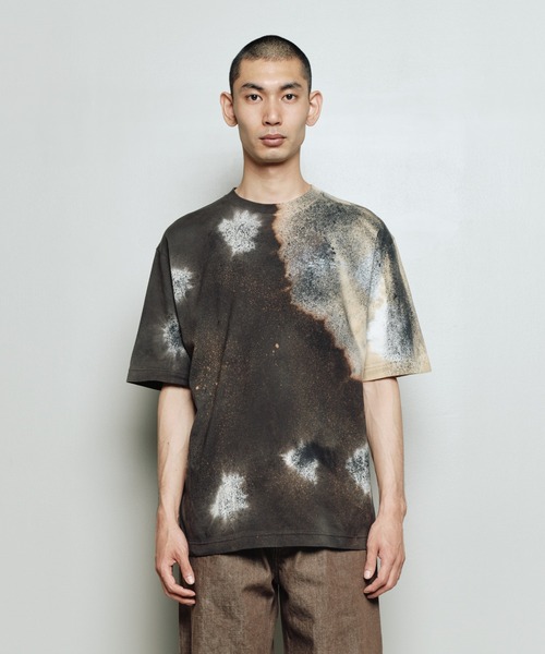 bal(バル)の「LOGO TIE DYE TEE by YUKIDYE(Tシャツ/カットソー・メンズ・ブラック・0/3/2/1)」の7枚目の写真