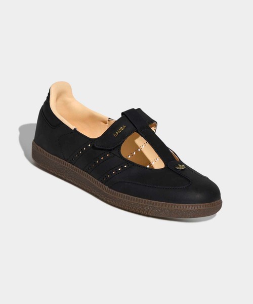 adidas(アディダス)の「サンバ ジェーン / Samba Jane シューズ / メリージェーンシューズ / アディダスオリジナルス adidas Originals(スニーカー・レディース・ブラック・28.0cm/25.0cm/24.5cm/22.0cm/22.5cm/23.0cm/24.0cm/23.5cm/27.5cm/27.0cm/25.5cm/26.0cm/26.5cm)」の6枚目の写真