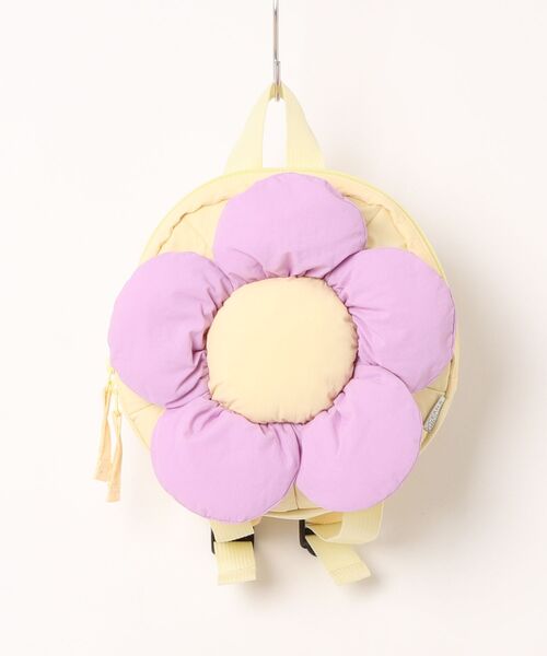 Ocean&Ground（オーシャン&グラウンド）の「BABY FLOWERPACK（バックパック/リュック・キッズ・レッド系/イエロー/ライトパープル・SMALL）」の3枚目の写真