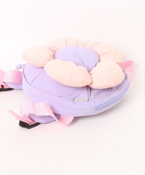 Ocean&Ground（オーシャン&グラウンド）の「BABY FLOWERPACK（バックパック/リュック・キッズ・レッド系/イエロー/ライトパープル・SMALL）」の11枚目の写真