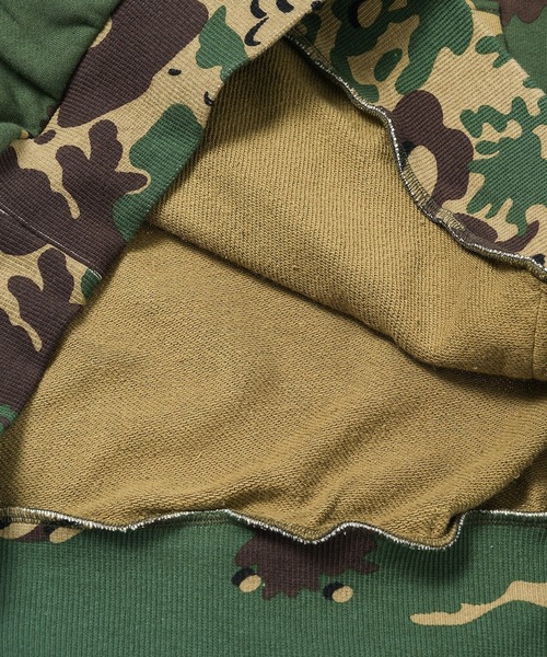 NOMA t.d.(ノーマティーディー)の「Camo Flower Hoody(パーカー・メンズ・オリーブ・3/4)」の6枚目の写真