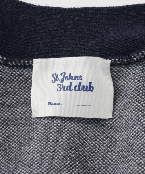 FRAMeWORK(フレームワーク)の「St Johns 3rd club 別注foot orchestra カーディガン(カーディガン/ボレロ・レディース・グレー/ダークブルー/ベージュ・FREE)」の4枚目の写真